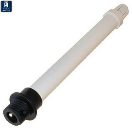 T-H MARINE SUPPLIES 12 in. Overflow Drain Tube with Threaded Boot & Glued Screen T-564981